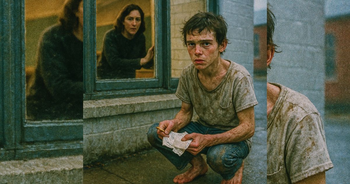 Descubrí a un chico descalzo espiando mi clase de cálculo y lo que vi en su papel lo cambió tod