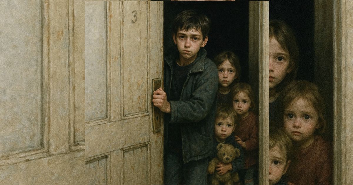 A los 13 años crió en secreto a sus hermanos encerrados hasta que una pequeña mano desapareció para siempre