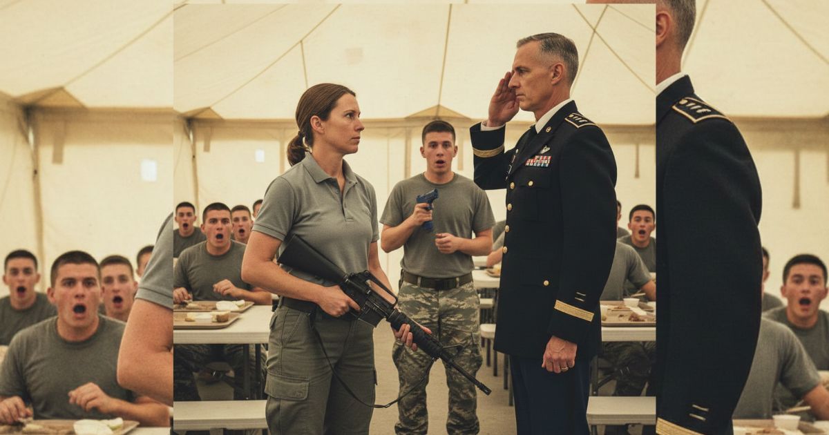 Apunté mi pistola a la chica del comedor y un general la saludó como a una leyenda