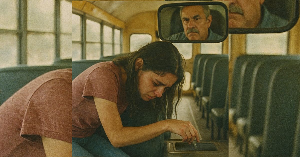 El día en que un conductor descubrió el secreto oculto bajo el asiento de una niña que viajaba sola cada tarde