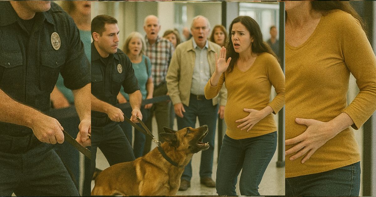 El ladrido desesperado de un perro policía a una embarazada en el aeropuerto esconde una verdad increíble