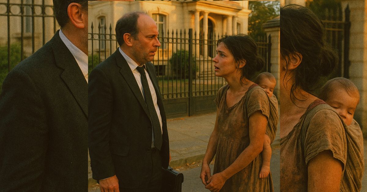 El millonario que abrió la puerta a una desconocida sin saber que era la última familia que le quedaba