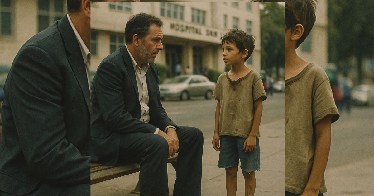 El niño de los zapatos rotos que prometió un milagro imposible para la hija del millonario desesperado