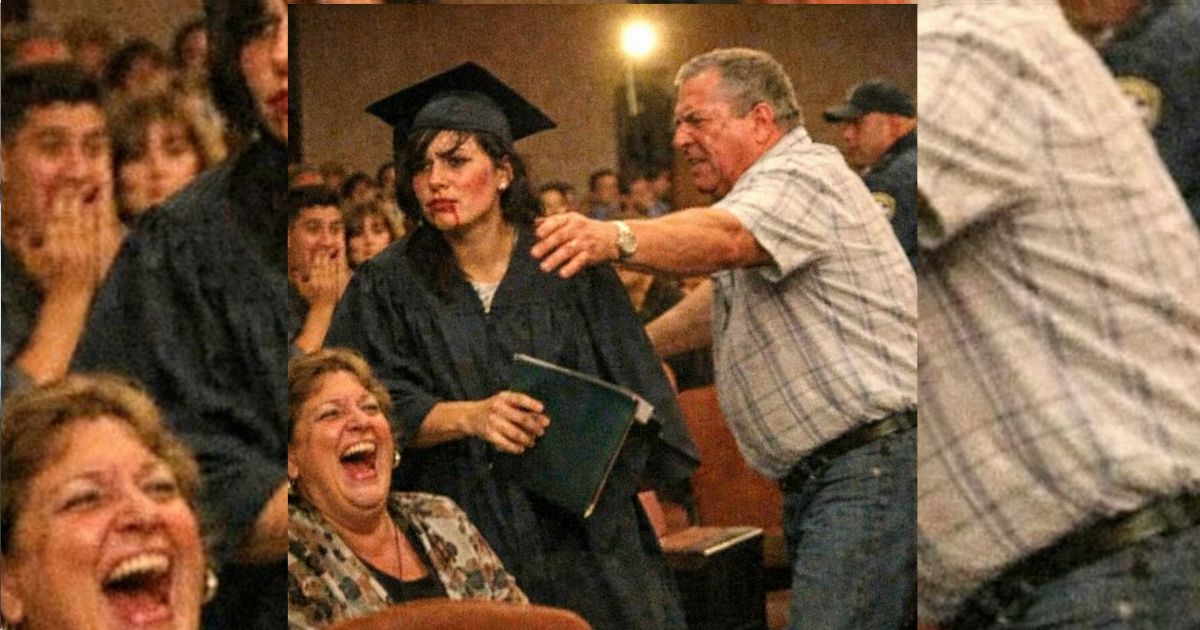 En mi graduación, mi padre me golpeó frente a todos… y ese escándalo escondía el secreto que lo dejaría sin nada