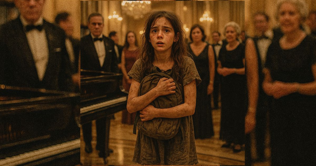 La niña descalza que paralizó a los millonarios con un piano y solo pidió un plato de comida