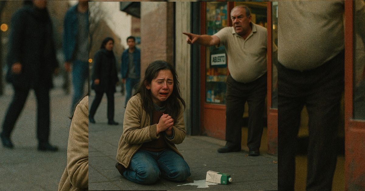 La niña expulsada por robar leche y el desconocido millonario que cambió su destino para siempre
