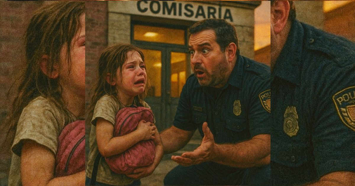 La niña que irrumpió llorando en comisaría y cambió para siempre la vida de dos desconocidos