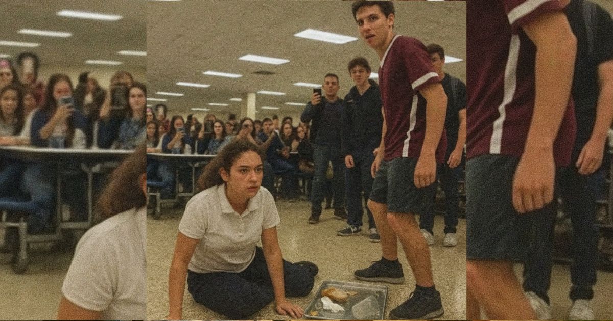 La nueva del instituto respondió en silencio… y una patada delante de todos encendió un vídeo que lo hundió