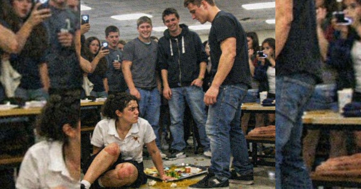 La nuova ragazza risponde al “ragazzo d’oro” in mensa: un solo gesto e tutto cambia