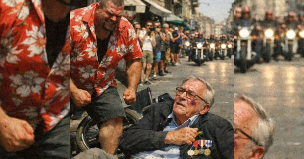 Lo umilia in strada davanti a tutti, ma dieci motociclisti arrivano e cambiano per sempre quella giornata