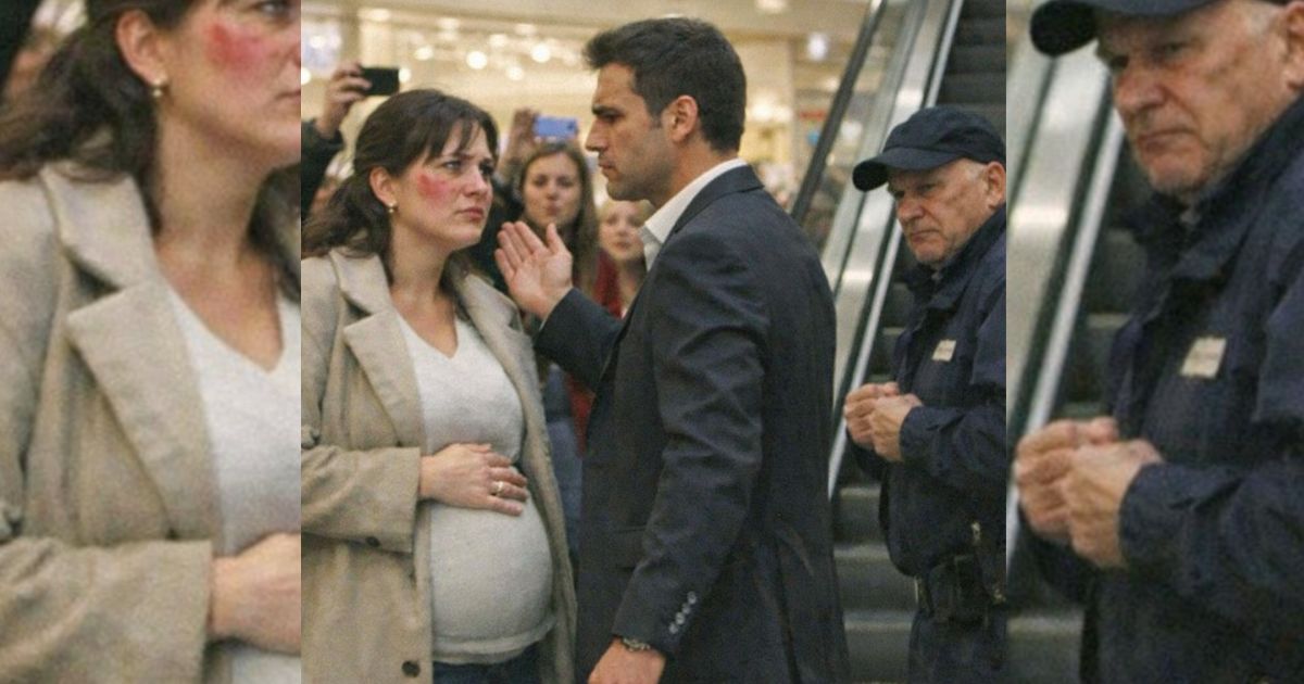 Lui la umilia davanti a tutti al centro commerciale, ma non immagina chi sta osservando in silenzio