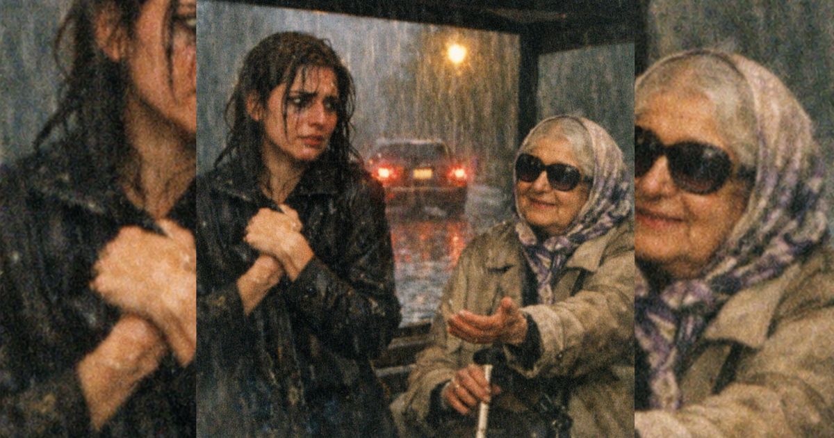 Mio marito mi ha lasciata sotto la pioggia, ma un’anziana sconosciuta ha cambiato la mia vita per sempre