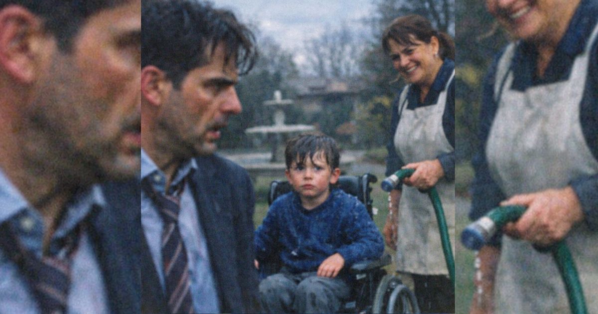 Rientra a casa prima, trova il figlio disabile sotto un getto d’acqua gelida e scopre una verità sconvolgente