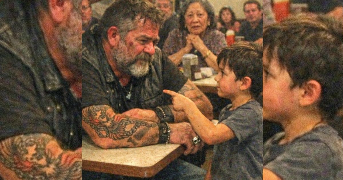 Un bambino di sette anni fermò il silenzio nella trattoria e svelò il passato nascosto di sua madre