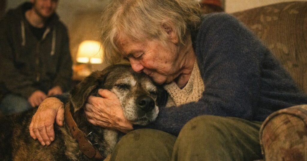 À 82 ans, j’ai adopté un chien “invisible” et il m’a sauvée du noir