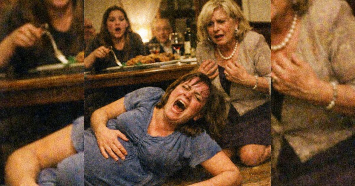A cena, la suocera le sposta la sedia “per scherzo”: la donna incinta cade e un urlo gela tutti