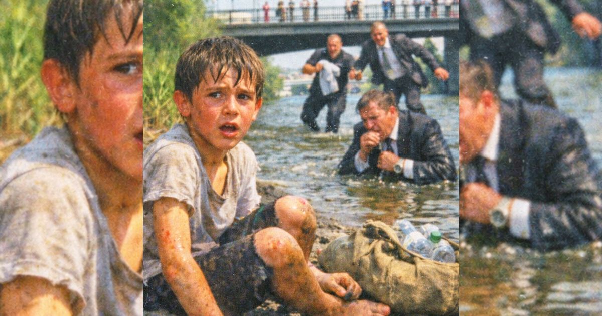 Der barfüßige Junge sprang in die Spree – und erst später erkannte Berlin, wen er gerettet hatte
