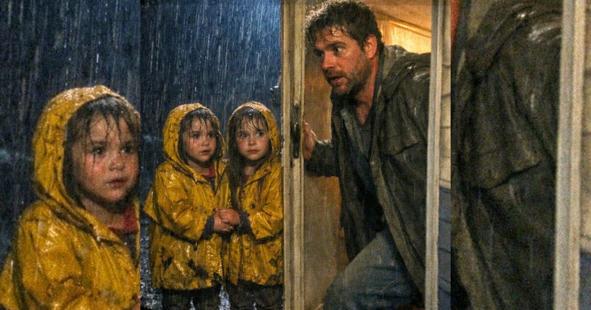 Due gemelline fradice bussano nella notte: nessuno apre… finché un papà povero decide di farlo