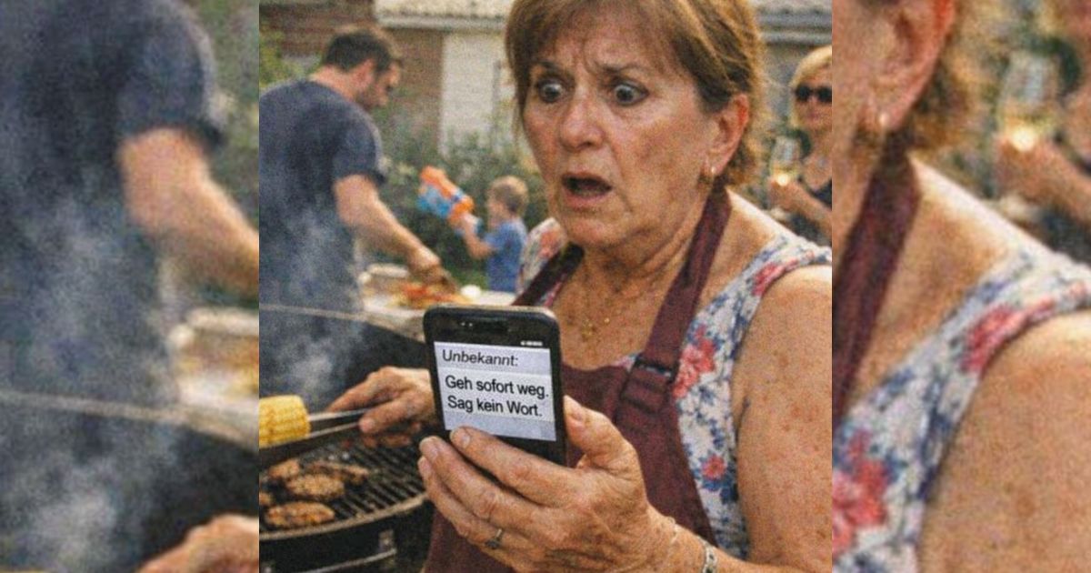 Eine SMS beim Grillfest – Sekunden später umstellen Polizisten das Haus meines Sohnes