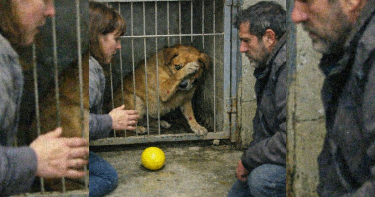El perro tembló ante un juguete nuevo… y el gesto de su pata levantada dejó a todos helados