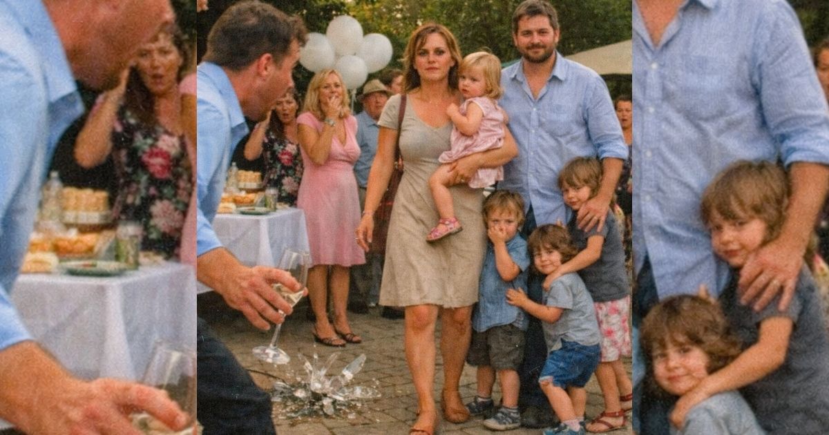 Er verließ sie wegen „Unfruchtbarkeit“ – doch bei der Babyparty stand sie plötzlich mit vier Kindern da