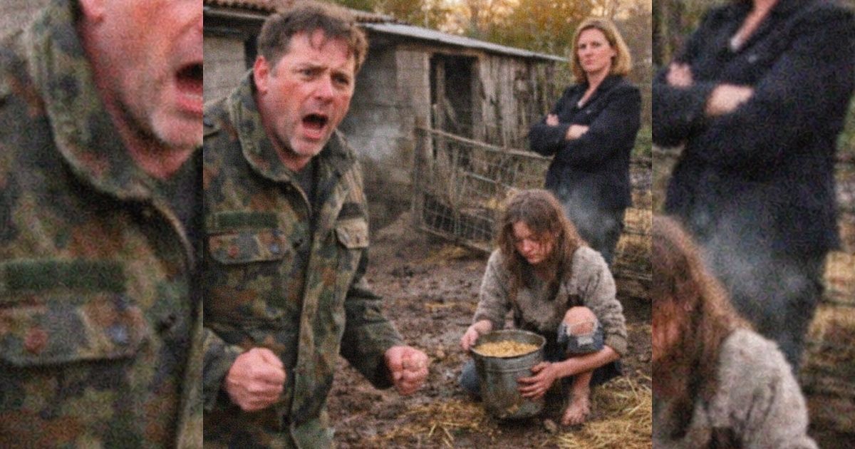 Heimkehr-Schock: Hauptmann findet seine Tochter im Schweinestall – und stellt die Stiefmutter sofort zur Rede