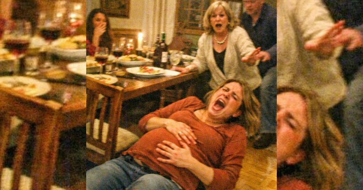 Schwiegermutter zog den Stuhl weg: Der Schrei der Hochschwangeren ließ das Familienessen verstummen
