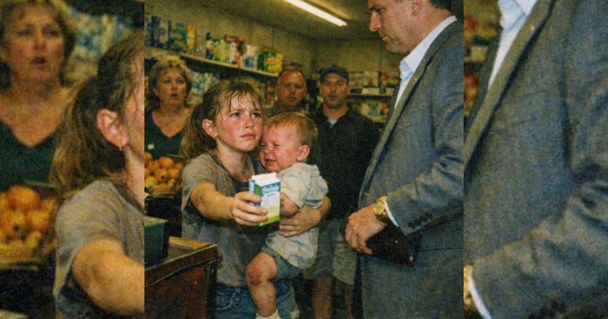 Sie bat nur um einen Karton Milch – doch der Mann im Anzug sagte etwas, das alles veränderte