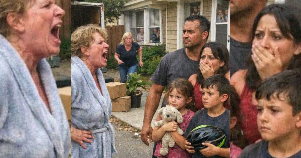 Sie brüllte die neuen Nachbarn an: „Im Lindenweg habt ihr nichts verloren!“ – Am nächsten Morgen kam der Schock