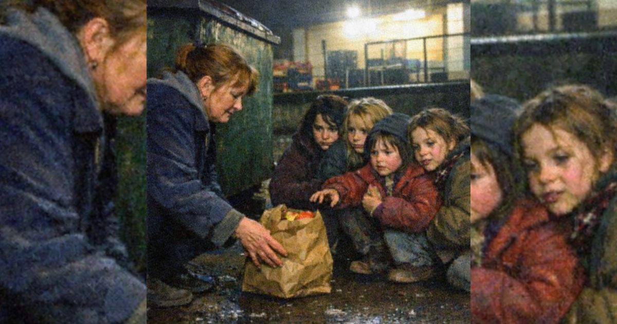 Sie fand vier Mädchen im Winter hinter dem Container – und schwieg zehn Jahre lang darüber