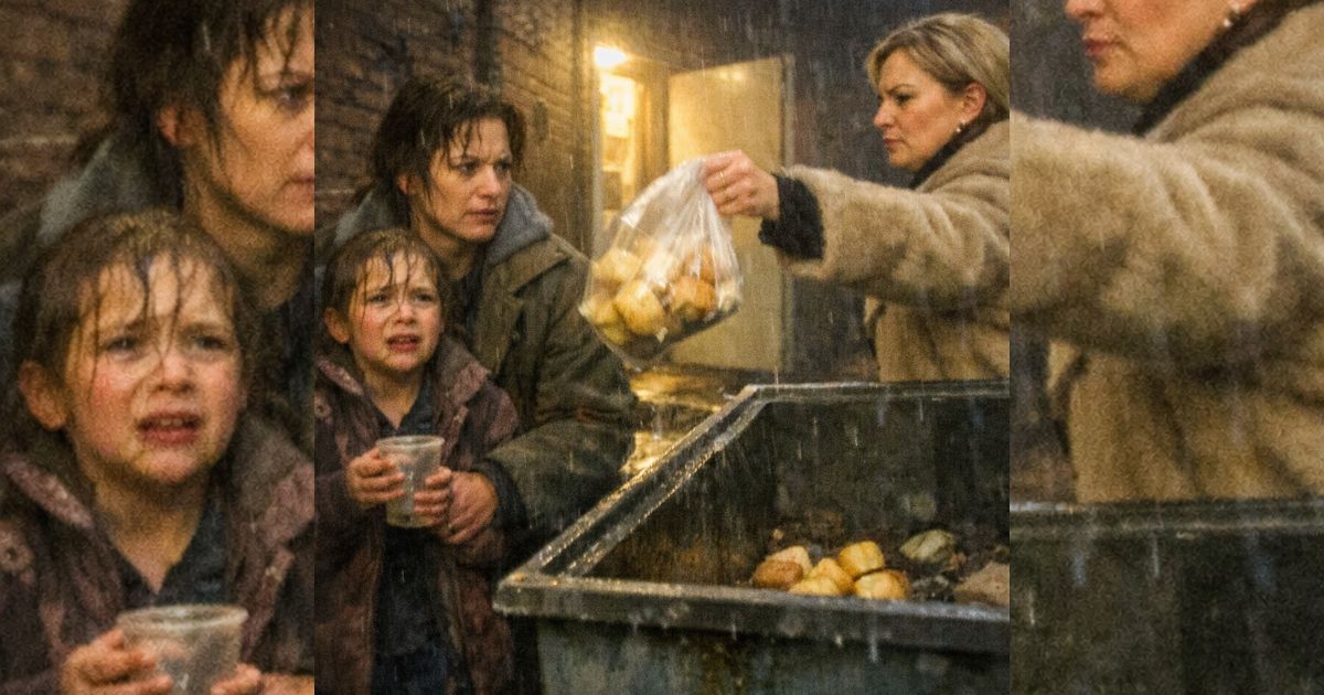 Sie warf frische Brötchen in den Müll – doch die hungrige Kleine kam als Eigentümerin zurück