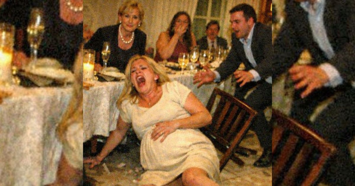 Sie zog den Stuhl weg – der Schrei der hochschwangeren Lena ließ den ganzen Saal erstarren