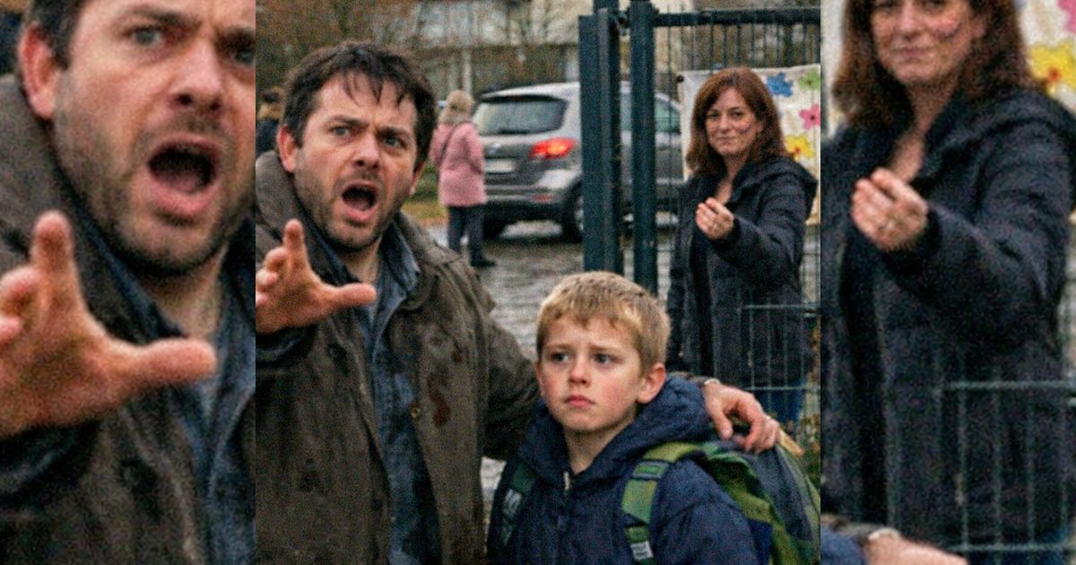 Zwei Jahre nach ihrem Tod sah mein Sohn sie am Schultor – und ich auch.