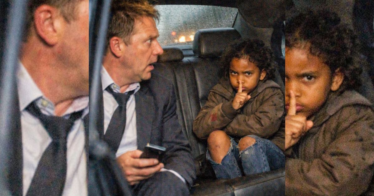 „Er steigt in seinen Luxuswagen – doch ein kleines Mädchen zischt: ‚Seien Sie still!‘ Warum?“