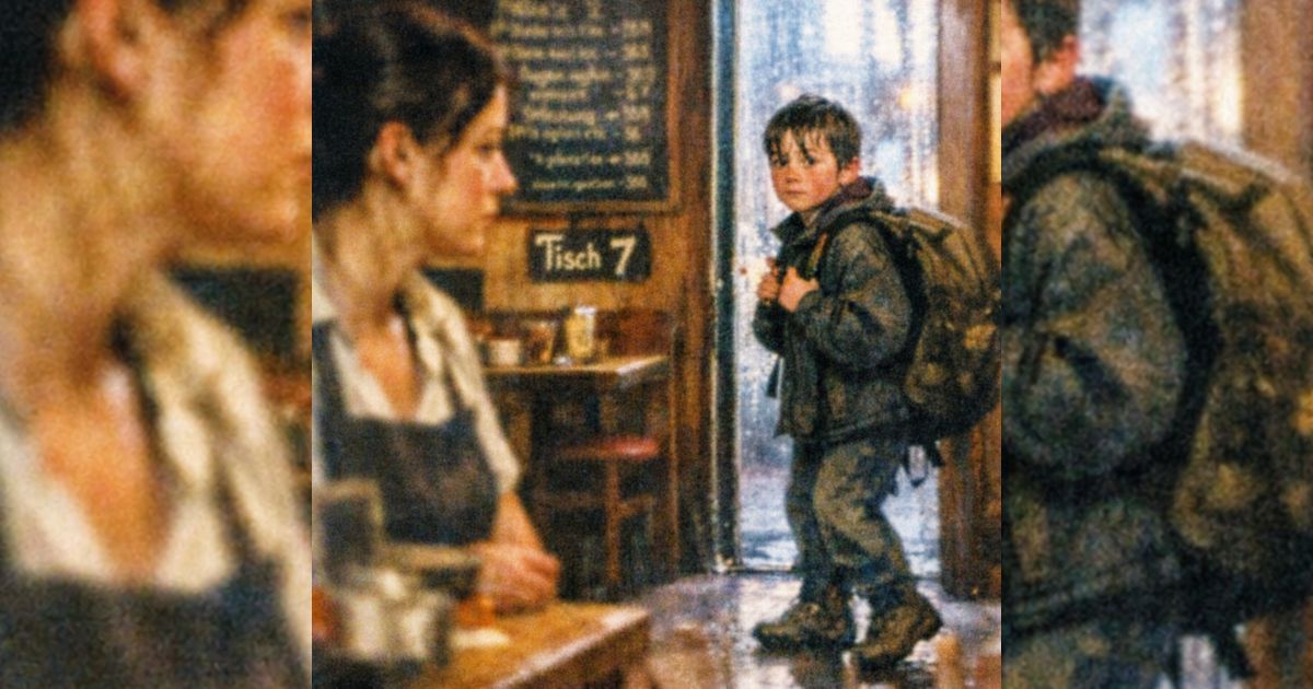 „Jeden Morgen fütterte ich ihn heimlich – dann blieb Tisch Sieben leer und Stiefel traten ein…