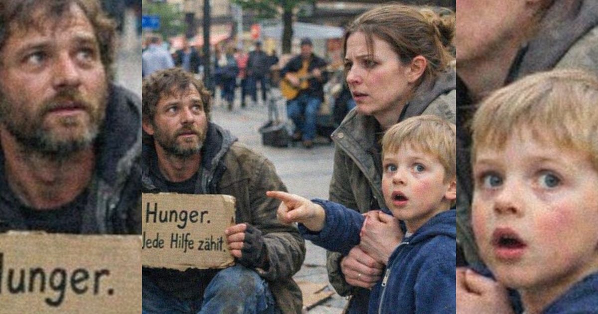 „Mama, der Bettler sieht aus wie ich!“ – Ein Samstag in Hamburg, der alles zerstört