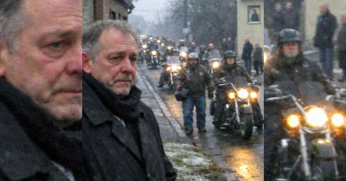 „Niemand holte seinen Leichnam ab – doch am Grab standen plötzlich 53 fremde Biker