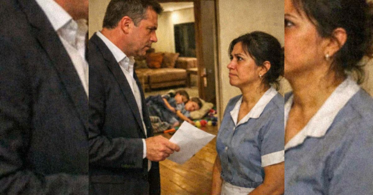 Despidió a la empleada por “robar”… pero la cámara oculta mostró a la verdadera culpable y a sus gemelos