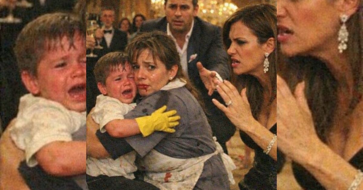 El bebé del millonario gritó “¡Mamá!” a la empleada… y toda la fiesta se quedó helada en segundos