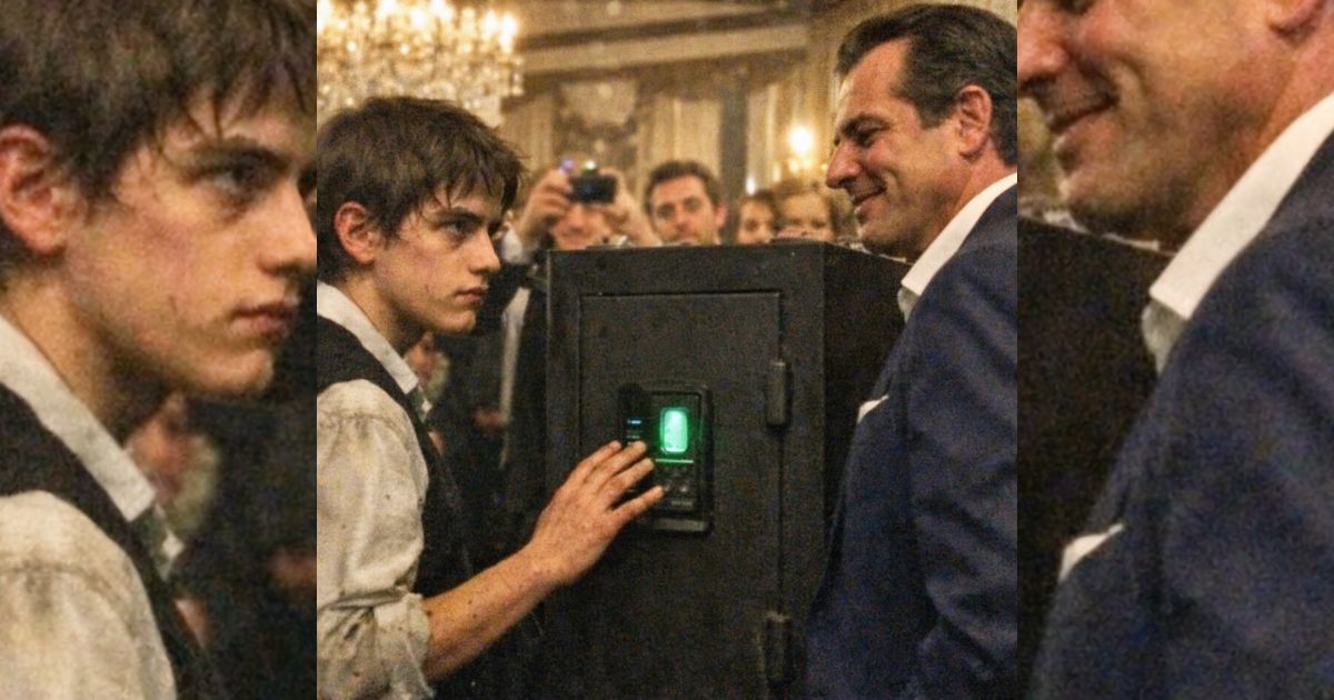 El chico invisible dijo “yo puedo abrirla” y el millonario sonrió… hasta que sonó el clic