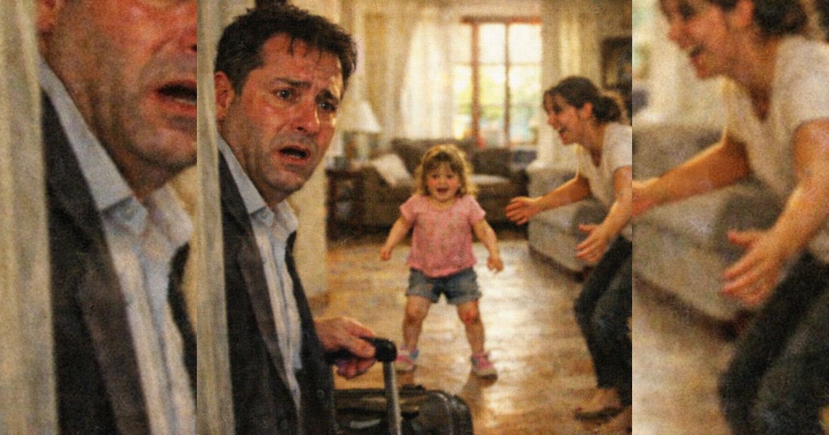 El millonario volvió sin avisar y vio a su hija dar dos pasos temblando… nadie estaba preparado para eso
