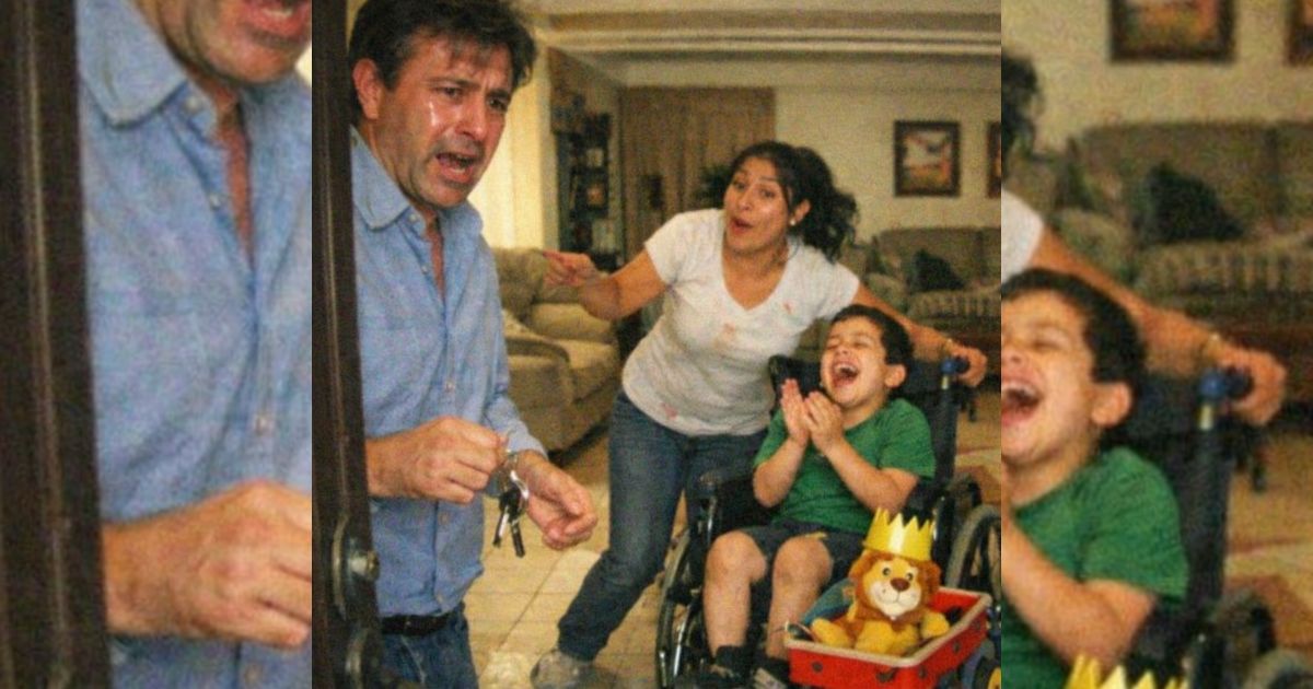 Entró a su mansión y vio a la nueva limpiadora “bailando” con su hijo en silla de ruedas… y todo cambió