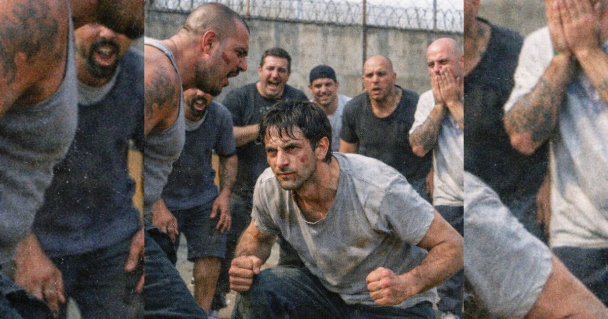 Entrò in carcere da “debole” e lo umiliarono davanti a tutti… poi un solo gesto fece calare il silenzio