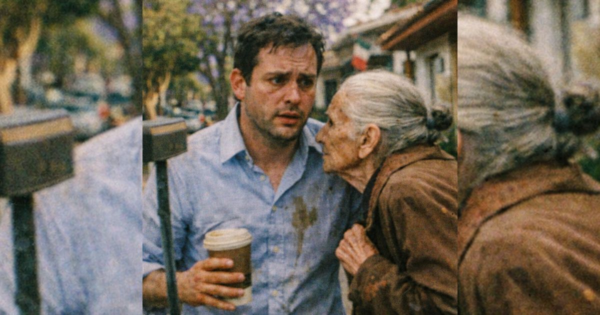 La anciana del buzón me susurró la verdad: “Cuando sales, un desconocido entra con llave a tu casa