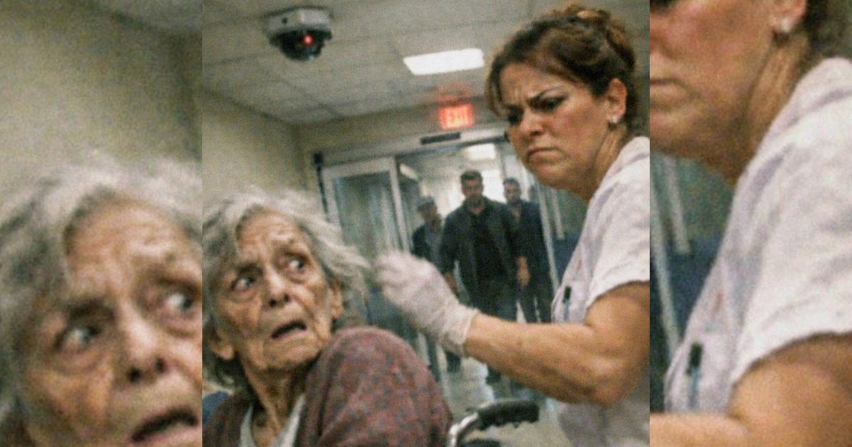 La enfermera la abofeteó creyendo que nadie miraba… pero una puerta se abrió y todo cambió