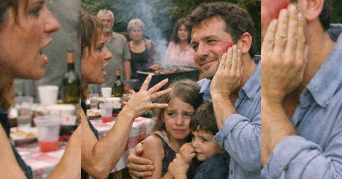 Mia cognata mi schiaffeggia davanti ai miei figli e urla “Non sei un vero padre”: io sorrido e apro una busta sigillata