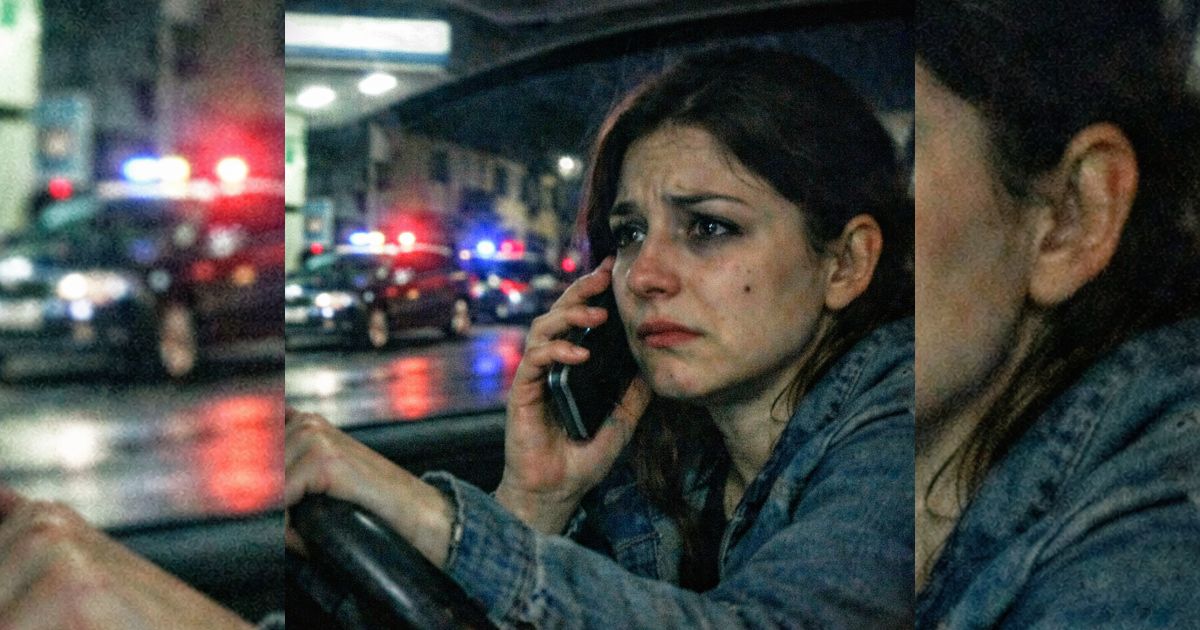 Mio padre mi chiamò a mezzanotte: “Non tornare a casa”. Dieci minuti dopo, la mia strada era piena di volanti