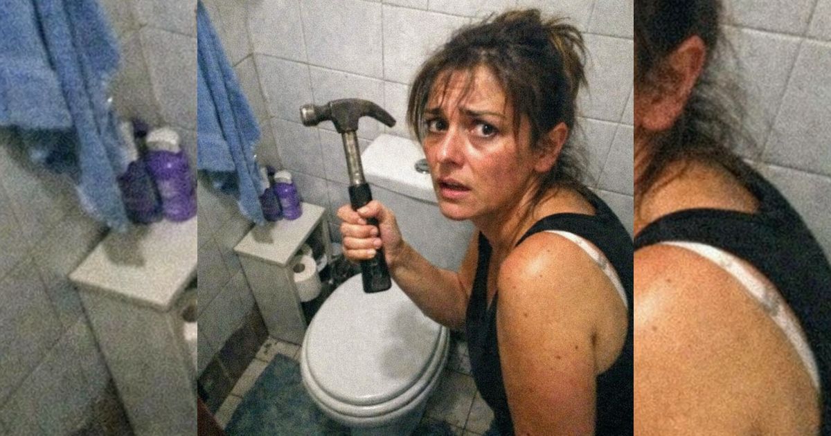 Mio suocero mi ha fatto rompere una piastrella dietro il WC… e quello che ho trovato mi ha distrutto