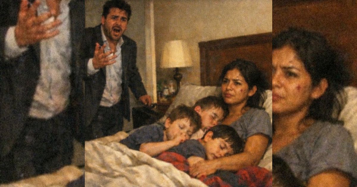 Nadie aguantó con los trillizos del millonario… hasta que la empleada apareció en su cama y él la echó sin escucharla
