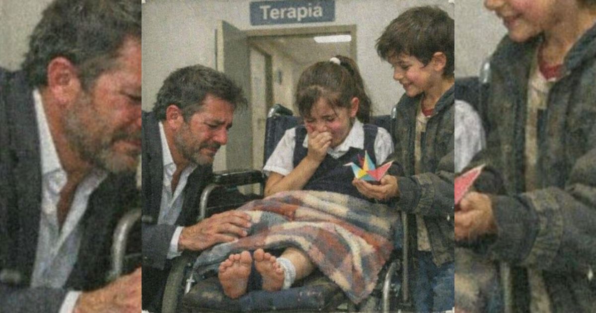 Un niño del albergue prometió levantar a mi hija de la silla… y lo logró sin tocarla ni un segundo